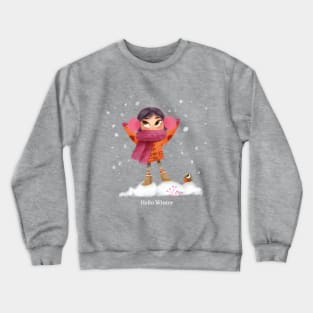 Hello WInter! Crewneck Sweatshirt